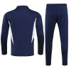 Italia Quarter Zip Navy Version Tute Felpe da Allenamento 2023-24 per Uomo